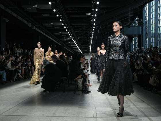Milan, Milan Women s Fashion Week: Fall Winter 2026 27 - Women s Fashion, Fall Winter 2026 27 - Ermanno Scervino fashion show - catwalk in the photo: model  Copyright: xRiccardoxGiordanox xipa-agency.netx xRiccardoxGIordanox IPA_Agency_IPA72145634
