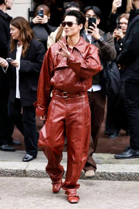 FERRARI - Guest arrivals - Milan Fashion Week - Womenswear Fall Winter 2026 2027 MILAN, ITALY - FEBRUARY 28: Keng Harit arrives to the Ferrari fashion show during the Milan Womenswear Fall Winter 2026 2027 Fashion Week on February 28, 2026 in Milan, Italy. Photo by Marco Piovanotto Abacapress.com  Copyright: xPiovanottoxMarco ABACAx