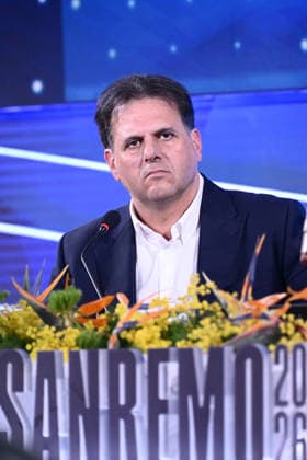 76th Italian Song Festival. Press conference. February 28, 2026, Sanremo. 76th Italian Song Festival. Press conference. Pictured is Williams Di Liberatore, Director of Prime Time Entertainment for RAI., Credit:Maria Laura Antonelli Avalon Italy, Sanremo  Copyright: xMariaxLauraxAntonellix xAvalonx 1078955391