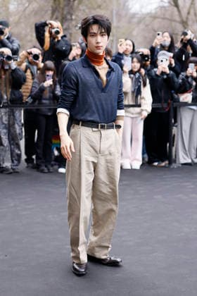 FERRAGAMO - Guest arrivals - Milan Fashion Week - Womenswear Fall Winter 2026 2027 MILAN, ITALY - FEBRUARY 28: Yu Chengen arrives to Ferragamo fashion show during the Milan Womenswear Fall Winter 2026 2027 Fashion Week on February 28, 2026 in Milan, Italy. Photo by Marco Piovanotto Abacapress.com Milan Italy  Copyright: xPiovanottoxMarco ABACAx