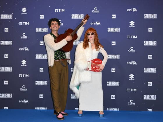 Sanremo, 76th Italian Song Festival - Maria Antonietta and Colombre Photocall  Copyright: xSimonexComix xPoolxSanremox02x xipa-agency.netx xPoolxSanremox02x IPA_Agency_IPA72150055