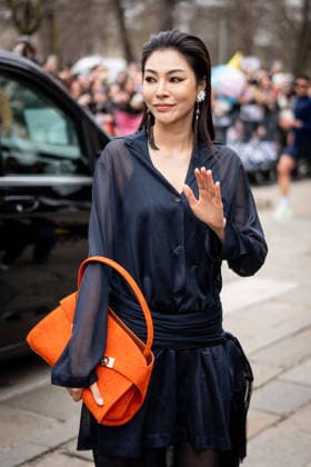 Street Style: Ferragamo fashion show during the Milan Fashion Week - Womenswear Fall Winter 2026 2027 in Milan, Italy, on 28 February 2026. Street Style: Faye Peraya is seen outside of the Ferragamo fashion show during the Milan Fashion Week - Womenswear Fall Winter 2026 2027 in Milan, Italy, on 28 February 2026., Credit:Stefano Costantino TTL Avalon Italy, Milan  Copyright: xStefanoxCostantinoxTTLx xAvalonx 1078971950
