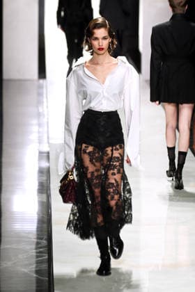 Milan, Milan Women s Fashion Week Fall Winter 2026 2027 - Dolce & Gabbana Fashion Show - Catwalk - Pictured: models on the catwalk  Copyright: xMaurizioxMaulex xipa-agency.netx xMaurizioxMaulex IPA_Agency_IPA72154972