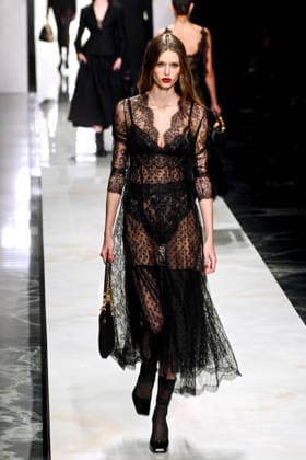 Milan, Milan Women s Fashion Week Fall Winter 2026 2027 - Dolce & Gabbana Fashion Show - Catwalk - Pictured: models on the catwalk  Copyright: xMaurizioxMaulex xipa-agency.netx xMaurizioxMaulex IPA_Agency_IPA72155440