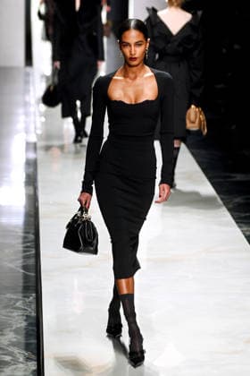 Milan, Milan Women s Fashion Week Fall Winter 2026 2027 - Dolce & Gabbana Fashion Show - Catwalk - Pictured: models on the catwalk  Copyright: xMaurizioxMaulex xipa-agency.netx xMaurizioxMaulex IPA_Agency_IPA72155443