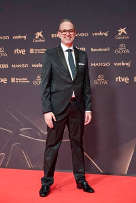 Goya Awards 2026 red carpet Nominee Manuel Ruiz poses on the red carpet of the 40th edition of the Goya Awards, at the Auditori del Centre de Convencions Internacionals, on February 28, 2026, in Barcelona, Cataluna Spain The awards are given annually by the Academy of Motion Picture Arts and Sciences of Spain AACCE with the aim of rewarding the best professionals in each of the various technical and creative specialties of Spanish cinema 28 FEBRUARY 2026 Barcelona, Cataluna Barcelona, Cataluna Espana  Copyright: xAlbertoxParedesx 7327815