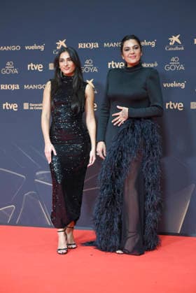 Red carpet of the Goya Awards 2026 Singer Alba Molina d and her daughter Lucía Cepeda i pose on the red carpet of the 40th edition of the Goya Awards, at the Auditori del Centre de Convencions Internacionals, on February 28, 2026, in Barcelona, Cataluna Spain The awards are given annually by the Academy of Motion Picture Arts and Sciences of Spain AACCE with the aim of rewarding the best professionals in each of the various technical and creative specialties of Spanish cinema 28 FEBRUARY 2026 Barcelona, Cataluna Barcelona, Cataluna Espana  Copyright: xAlbertoxParedesx 7327896