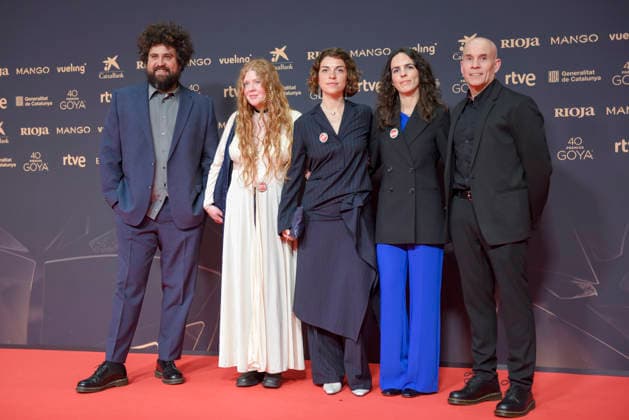 Red carpet of the Goya Awards 2026 The crew of the short film The Painter s Room poses on the red carpet of the 40th edition of the Goya Awards, at the Auditori del Centre de Convencions Internacionals, on February 28, 2026, in Barcelona, Cataluna Spain The awards are given annually by the Academy of Motion Picture Arts and Sciences of Spain AACCE with the aim of rewarding the best professionals in each of the various technical and creative specialties of Spanish cinema 28 FEBRUARY 2026 Barcelona, Cataluna Barcelona, Cataluna Espana  Copyright: xAlbertoxParedesx 7327915
