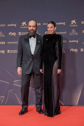 Red carpet of the Goya Awards 2026 Actors Luis Tosar and Luisa Mayol pose on the red carpet of the 40th edition of the Goya Awards, at the Auditori del Centre de Convencions Internacionals, on February 28, 2026, in Barcelona, Cataluna Spain The awards are given annually by the Academy of Motion Picture Arts and Sciences of Spain AACCE with the aim of rewarding the best professionals in each of the various technical and creative specialties of Spanish cinema 28 FEBRUARY 2026 RED CARPET BARCELONA GOYA AWARDS CINEMA AWARDS Barcelona Catalunya Barcelona Catalunya Catalunya Spain  Copyright: xAlbertoxParedesx 7327953