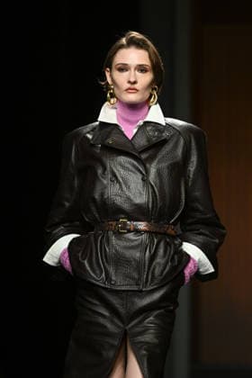 Milan, Milan Women s Fashion Week Fall Winter 2026 27 - Women s Fashion, Fall Winter 2026 27 - Luisa Spagnoli fashion show - catwalk in the photo: model  Copyright: xSimonaxChiocciax xipa-agency.netx xFotosickix IPA_Agency_IPA72167858
