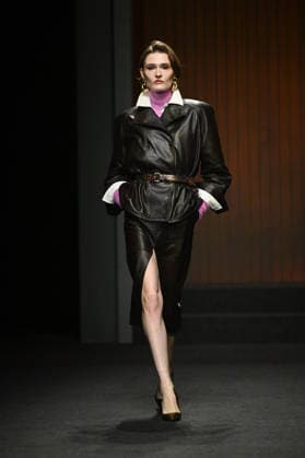 Milan, Milan Women s Fashion Week Fall Winter 2026 27 - Women s Fashion, Fall Winter 2026 27 - Luisa Spagnoli fashion show - catwalk in the photo: model  Copyright: xSimonaxChiocciax xipa-agency.netx xFotosickix IPA_Agency_IPA72167855