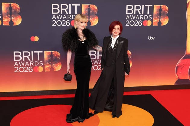 Celebrities attend The BRIT Awards 2026 at Co-op Live in Manchester, England Featuring: Kelly Osbourne, Sharon Osbourne Where: Manchester, United Kingdom When: 28 Feb 2026 Credit: Alex Cropper Cover Images EDITORIAL USE ONLY. NOT FOR USE BY NEWSPAPERS BASED IN THE UK. Copyright: xx coverimg55515185