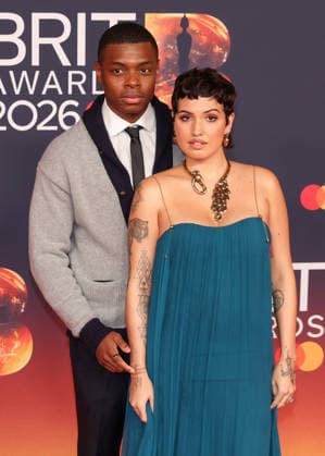 Celebrities attend The BRIT Awards 2026 at Co-op Live in Manchester, England Featuring: Preye Crooks, Mabel Where: Manchester, United Kingdom When: 28 Feb 2026 Credit: Alex Cropper Cover Images EDITORIAL USE ONLY. NOT FOR USE BY NEWSPAPERS BASED IN THE UK. Copyright: xx coverimg55515443