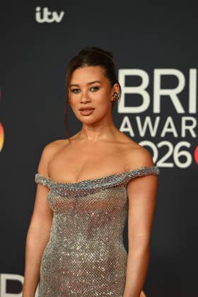 The BRIT Awards 2026, Co-op Live, Manchester, UK, 28 February 2026. Montana Brown at The BRIT Awards 2026, Co-op Live, Manchester, UK, 28 February 2026., Credit:Tina Korhonen Avalon United Kingdom, Manchester Copyright: xTinaxKorhonenx xAvalonx 1079039054