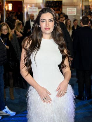 Sanremo, 76th Italian Song Festival. Evening 4 - Arrivals at the Ariston Theatre - Pictured: Nilufar Addati  Copyright: xManuelexMangiarottix xipa-agency.netx xPoolxSanremox02x IPA_Agency_IPA72170381