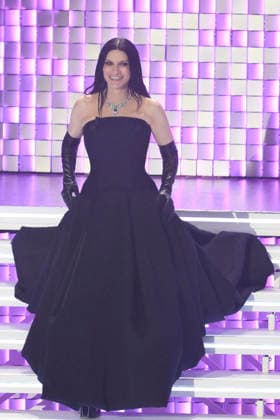 February 28, 2026, Sanremo, Italy: Italian singer Laura Pausini on stage at the Ariston theatre during the 76th edition of the Sanremo Italian Song Festival, in Sanremo, Italy, 28 February 2026. The music festival will run from 24 to 28 February 2026. ANSA ETTORE FERRARI. Sanremo Italy  - ZUMAa110 20260228_zaf_a110_162 Copyright: xEttorexFerrarix