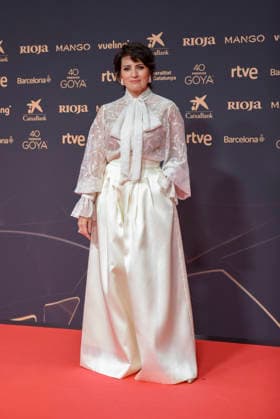 Red carpet of the Goya Awards 2026 Actress and comedian Sílvia Abril poses on the red carpet of the 40th edition of the Goya Awards, at the Auditori del Centre de Convencions Internacionals, on February 28, 2026, in Barcelona, Cataluna Spain The awards are given annually by the Academy of Motion Picture Arts and Sciences of Spain AACCE with the aim of rewarding the best professionals in each of the various technical and creative specialties of Spanish cinema 28 FEBRUARY 2026 Barcelona, Cataluna Barcelona, Cataluna Espana  Copyright: xAlbertoxParedesx 7328175