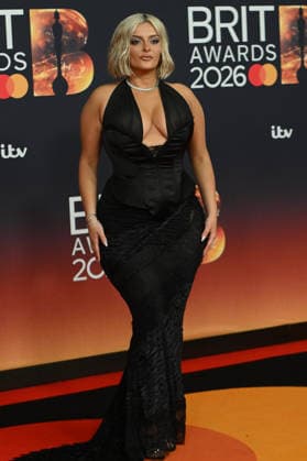 The BRIT Awards 2026, Co-op Live, Manchester, UK, 28 February 2026. Bebe Rexha at The BRIT Awards 2026, Co-op Live, Manchester, UK, 28 February 2026., Credit:Tina Korhonen Avalon United Kingdom, Manchester  Copyright: xTinaxKorhonenx xAvalonx 1079056993