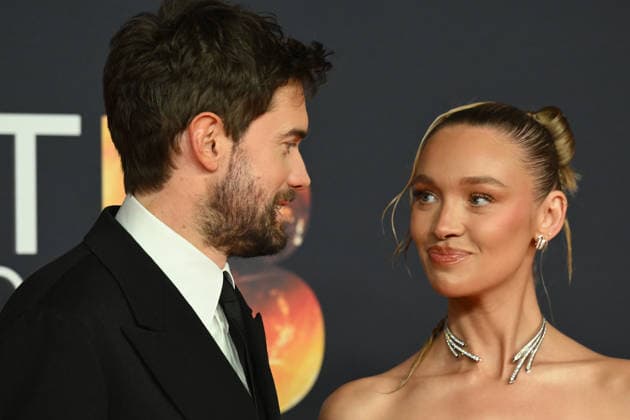 The BRIT Awards 2026, Co-op Live, Manchester, UK, 28 February 2026. Jack Whitehall and Roxy Horner at The BRIT Awards 2026, Co-op Live, Manchester, UK, 28 February 2026., Credit:Tina Korhonen Avalon United Kingdom, Manchester  Copyright: xTinaxKorhonenx xAvalonx 1079060092