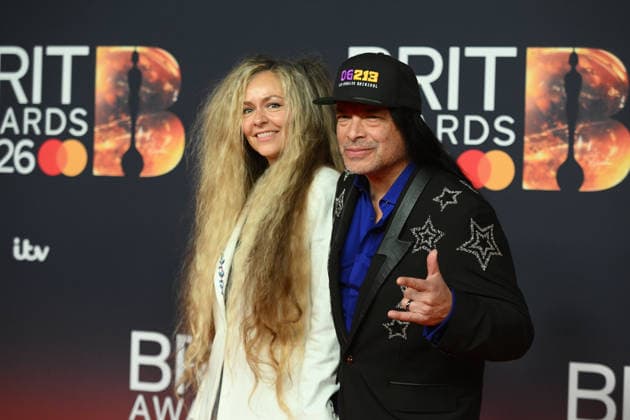 The BRIT Awards 2026, Co-op Live, Manchester, UK, 28 February 2026. Robert Trujillo and Chloe Trujillo at The BRIT Awards 2026, Co-op Live, Manchester, UK, 28 February 2026., Credit:Tina Korhonen Avalon United Kingdom, Manchester  Copyright: xTinaxKorhonenx xAvalonx 1079061311
