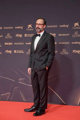Red carpet of the Goya Awards 2026 Actor Miguel Garcés poses on the red carpet of the 40th edition of the Goya Awards, at the Auditori del Centre de Convencions Internacionals, on February 28, 2026, in Barcelona, Cataluna Spain The awards are given annually by the Academy of Motion Picture Arts and Sciences of Spain AACCE with the aim of rewarding the best professionals in each of the various technical and creative specialties of Spanish cinema 28 FEBRUARY 2026 RED CARPET BARCELONA GOYA AWARDS CINEMA AWARDS Barcelona Catalunya Barcelona Catalunya Catalunya Spain  Copyright: xAlbertoxParedesx 7328340