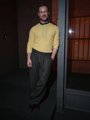 Milan, Milan Women s Fashion Week: Fall Winter 2026 27 - Women s Fashion, Fall Winter 2026 27 - Luisa Spagnoli fashion show - front row in the photo: Paolo Stella  Copyright: xRiccardoxGiordanox xipa-agency.netx xRiccardoxGIordanox IPA_Agency_IPA72178818