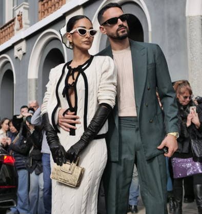 Milan, Milan Women s Fashion Week Fall Winter 2026 27 - Women s Fashion, Fall Winter 2026 27 - Laura Biagiotti fashion show - arrivals In the photo: Guest  Copyright: xLucaxPontix xipa-agency.netx xx IPA_Agency_IPA72173710