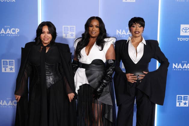 57th Annual NAACP Image Awards Cheryl James, DJ Spinderella and Sandra Denton at the 57th Annual NAACP (National Association for the Advancement of Colored People) Image Awards held at the Pasadena Civic Auditorium on February 28, 2026 in Pasadena, San Gabriel Valley, Los Angeles, California, United States., Credit:Xavier Collin Avalon USA, Pasadena  Copyright: xXavierxCollinx xAvalonx 1079106343