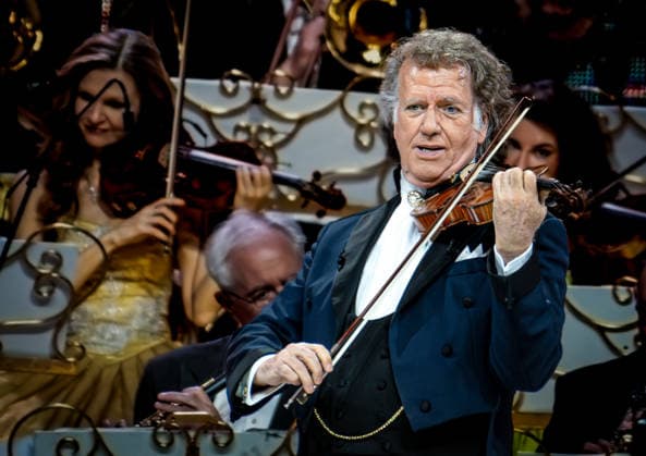 28 02 2026, xlakx, Entertainment, Andre Rieu Tour 2026 v l Andre Rieu on his tour of the Uber Arena Berlin Berlin Daniel Lakomski