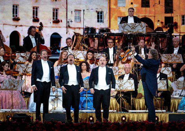 28 02 2026, xlakx, Entertainment, Andre Rieu Tour 2026 v l Andre Rieu on his tour of the Uber Arena Berlin Berlin Daniel Lakomski