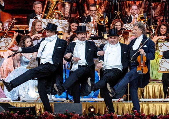 28 02 2026, xlakx, Entertainment, Andre Rieu Tour 2026 v l Andre Rieu on his tour of the Uber Arena Berlin Berlin Daniel Lakomski