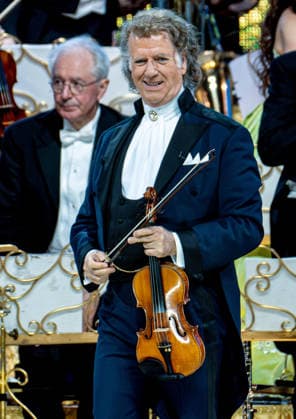 28 02 2026, xlakx, Entertainment, Andre Rieu Tour 2026 v l Andre Rieu on his tour of the Uber Arena Berlin Berlin Daniel Lakomski
