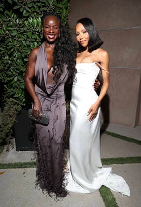 LOS ANGELES, CA - FEBRUARY 27: Tunde Oyeneyin and KJ Smith Black at the 57th NAACP Image Awards Official BET Dinner at Grand Venue on February 27, 2026 in Los Angeles, California. Copyright: xWalikxGoshornax