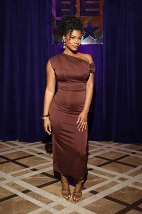LOS ANGELES, CA - FEBRUARY 27: Taylor Rooks at the 57th NAACP Image Awards Official BET Dinner at Grand Venue on February 27, 2026 in Los Angeles, California. Copyright: xWalikxGoshornax