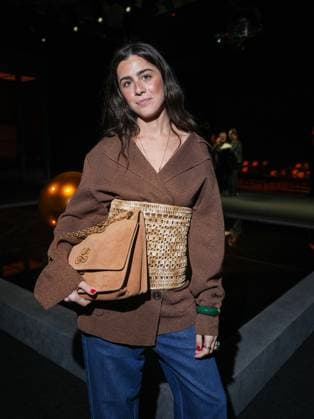 Milan, Milan Women s Fashion Week: Fall Winter 2026 27 - Women s Fashion, Fall Winter 2026 27 - Luisa Spagnoli fashion show - front row in the photo: guest  Copyright: xRiccardoxGiordanox xipa-agency.netx xRiccardoxGIordanox IPA_Agency_IPA72178198
