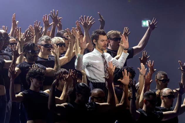 Harry Styles performs at the Brit Awards 2026 Harry Styles performs at the Brit Awards 2026 at the Co-Op Live, Manchester, England, 28th February 2026, Credit:Mike Gray Avalon  Copyright: xMikexGrayx xAvalonx 1079141490