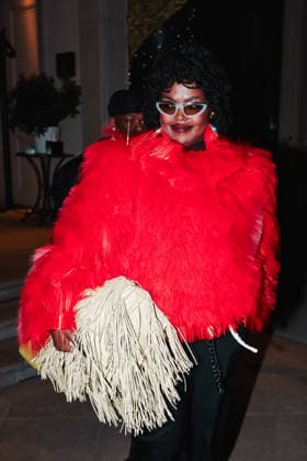 Milan, Celebrity sightings during Milan Fashion Week Womenswear Fall Winter 2026 2027 - Women s Fashion, Fall Winter 2026 2027. Pictured: Lauryn Hill (American singer, actress, and rapper) exits the Palazzo Parigi hotel on her way to the Bottega Veneta fashion show.  Copyright: xAlessandroxBremecx xipa-agency.netx xx IPA_Agency_IPA72190150