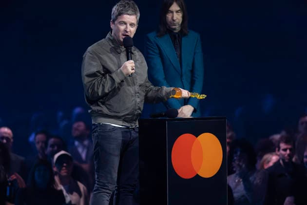 Noel Gallagher at the Brit Awards 2026 Noel Gallagher receives an award at the Brit Awards 2026 at the Co-Op Live, Manchester, England, 28th February 2026, Credit:Mike Gray Avalon  Copyright: xMikexGrayx xAvalonx 1079162757