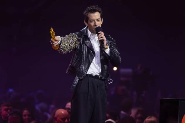 Mark Ronson at the Brit Awards 2026 Mark Ronson receives an award at the Brit Awards 2026 at the Co-Op Live, Manchester, England, 28th February 2026, Credit:Mike Gray Avalon  Copyright: xMikexGrayx xAvalonx 1079162851