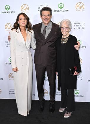 2026 Producers Guild Awards Lauren Schuker, Jason Blum and Shirley Neilsen Blum arriving at the 2026 Producers Guild Awards held at the Fairmont Century Plaza on February 28, 2026 in Century City, CA. Century City Fairmont Century Plaza California USA Copyright: xStarbuck xAFF-USA.COMx