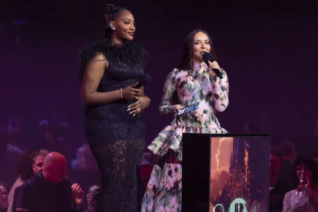 JADE and Tems at the Brit Awards 2026 JADE and Tems at the Brit Awards 2026 at the Co-Op Live, Manchester, England, 28th February 2026, Credit:Mike Gray Avalon  Copyright: xMikexGrayx xAvalonx 1079163108