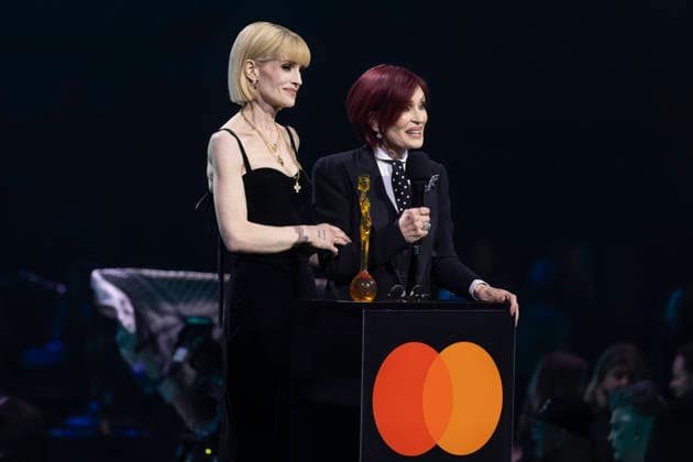Kelly Osbourne and Sharon Osbourne at the Brit Awards 2026 Kelly Osbourne and Sharon Osbourne at the Brit Awards 2026 at the Co-Op Live, Manchester, England, 28th February 2026, Credit:Mike Gray Avalon  Copyright: xMikexGrayx xAvalonx 1079163693