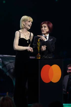Kelly Osbourne and Sharon Osbourne at the Brit Awards 2026 Kelly Osbourne and Sharon Osbourne at the Brit Awards 2026 at the Co-Op Live, Manchester, England, 28th February 2026, Credit:Mike Gray Avalon  Copyright: xMikexGrayx xAvalonx 1079171190