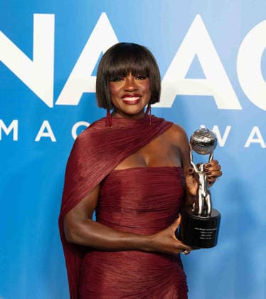 February 28, 2026, Pasadena, Califorina, United States: Viola Davis arrives on the red carpet of the 57th NAACP Image Awards at the Pasadena Convention Center in Pasadena California on February 28th 2026. Pasadena United States - ZUMAt169 20260228_zep_t169_058 Copyright: xConnorxTerryx