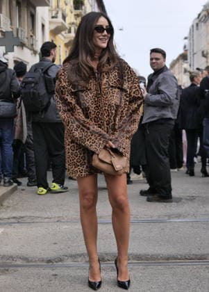 Milan, Milan Women s Fashion Week Fall Winter 2026 27 - Women s Fashion, Fall Winter 2026 27 - Dolce & Gabbana fashion show - arrivals In the photo: Guest  Copyright: xLucaxPontix xipa-agency.netx xx IPA_Agency_IPA72197185