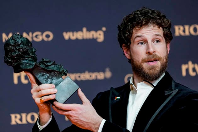 40th Goya Awards - Winners Room Alvaro Cervantes poses as winner during 40th Goya Awards - Winners Room at International Barcelona Convention Center on February 28, 2026 in Barcelona, Spain Photo by ABACAPRESS.COM Barcelona Spain  Copyright: xABACAx
