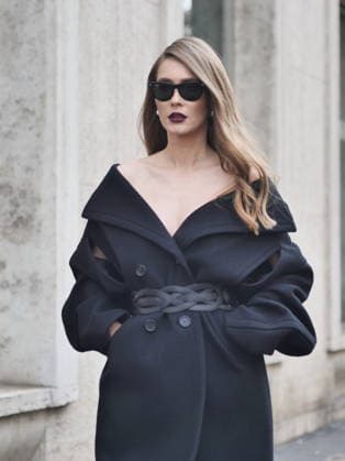 Milan, Milan Women s Fashion Week Fall Winter 2026 27 - Women s Fashion, Fall Winter 2026 27 - Dolce & Gabbana fashion show - arrivals In the photo: Guest  Copyright: xLucaxPontix xipa-agency.netx xx IPA_Agency_IPA72197360