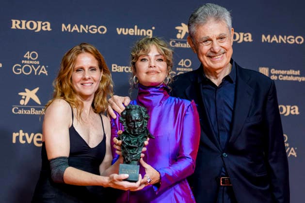 40th Goya Awards - Winners Room Dolores Fonci and Leticia Cristi poses as winner during 40th Goya Awards - Winners Room at International Barcelona Convention Center on February 28, 2026 in Barcelona, Spain Photo by ABACAPRESS.COM Barcelona Spain  Copyright: xABACAx