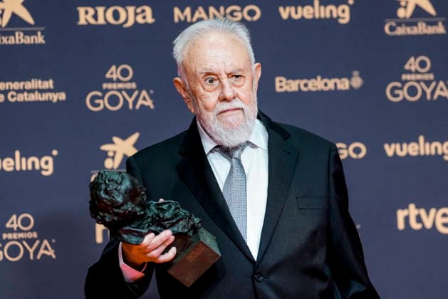 40th Goya Awards - Winners Room Gonzalo Suarez poses as winner during 40th Goya Awards - Winners Room at International Barcelona Convention Center on February 28, 2026 in Barcelona, Spain Photo by ABACAPRESS.COM Barcelona Spain  Copyright: xABACAx