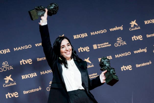 40th Goya Awards - Winners Room Alauda Ruiz de Azúa poses as winner during 40th Goya Awards - Winners Room at International Barcelona Convention Center on February 28, 2026 in Barcelona, Spain Photo by ABACAPRESS.COM Barcelona Spain  Copyright: xABACAx